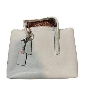 Kate Spade New York Margaux Satchel Large Sky Blue Handbag